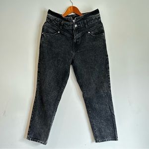 Mango high waist, mom jeans.